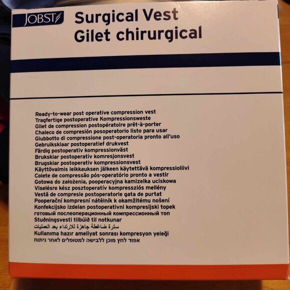 ***SOLD*** New in Box Jobst BSN Medical 111904 Surgical Vest, Size 4, White - Picture 2 of 9
